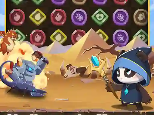 Legend of Panda Match 3 & Battle – kostenloses Online-Spiel