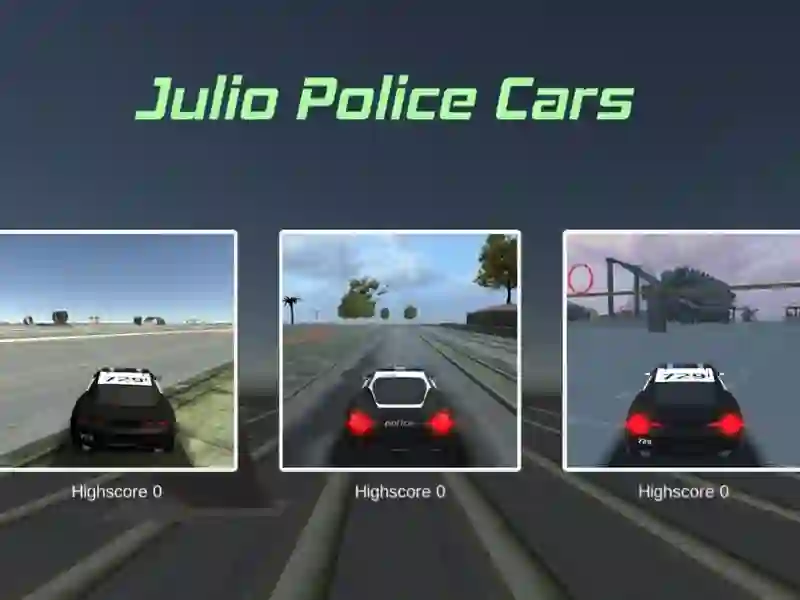 Julio Police Cars – kostenloses Online-Spiel