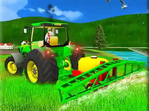 Indian Tractor Farm Simulator – kostenloses Online-Spiel