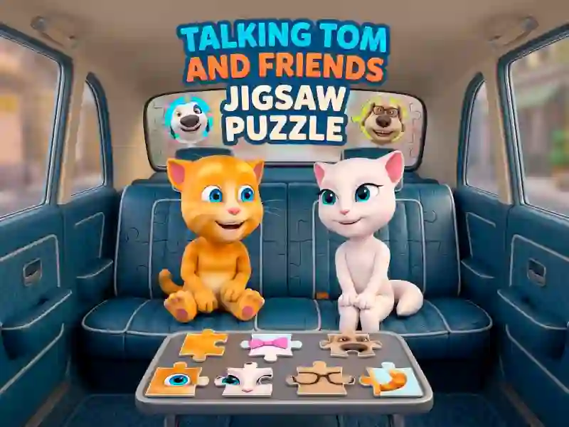 Talking Tom and Friends Jigsaw Puzzle – kostenloses Online-Spiel