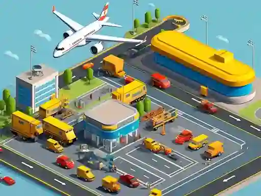 Taxi Empire Airport Tycoon – kostenloses Online-Spiel