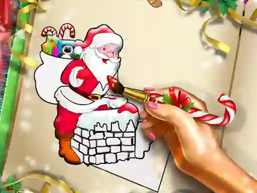 Santa Christmas Coloring – kostenloses Online-Spiel