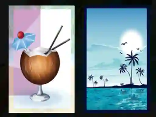Beach Cocktails Memory – kostenloses Online-Spiel