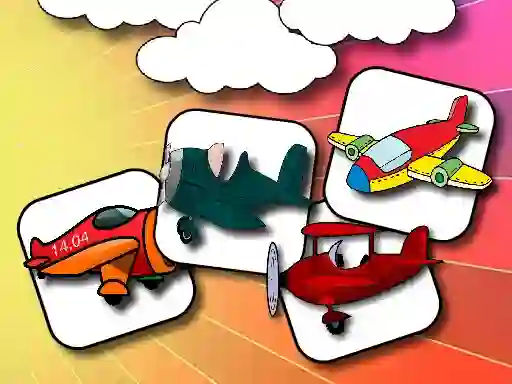 Airplane Memory Challenge – kostenloses Online-Spiel