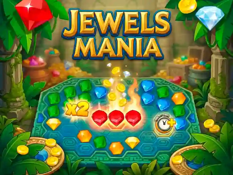 Jewels Mania – kostenloses Online-Spiel