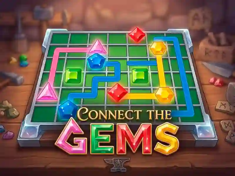 Connect The Gems – kostenloses Online-Spiel