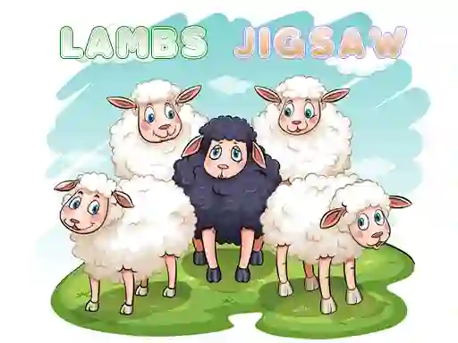 Lambs Jigsaw – kostenloses Online-Spiel