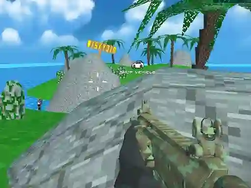Blocky Combat SWAT Desert Storm Zombie – kostenloses Online-Spiel