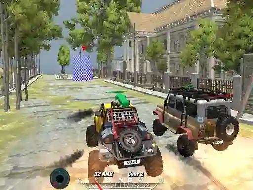 Offroad Monster Truck Forest Championship – kostenloses Online-Spiel