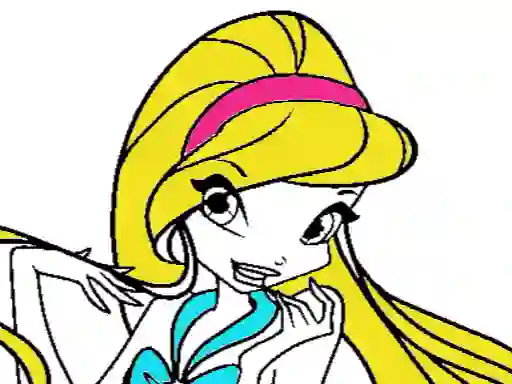 Winx Coloring book – kostenloses Online-Spiel