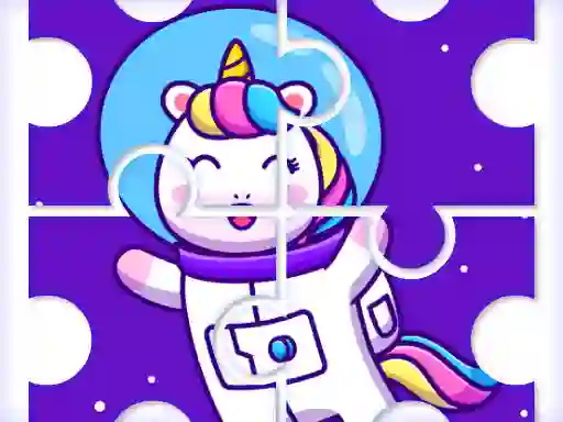 Cute Rainbow Unicorn Puzzles – kostenloses Online-Spiel