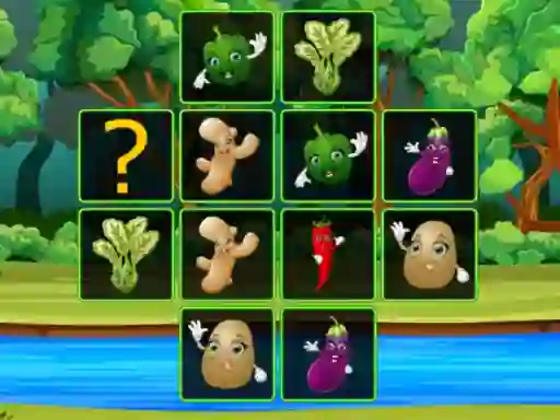 Vegetable Cards Match – kostenloses Online-Spiel