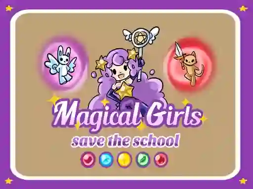 Magical Girls Save the School – kostenloses Online-Spiel