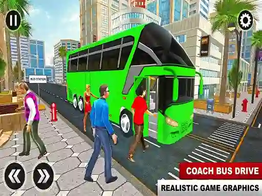 Euro Coach Bus City Extreme Driver – kostenloses Online-Spiel