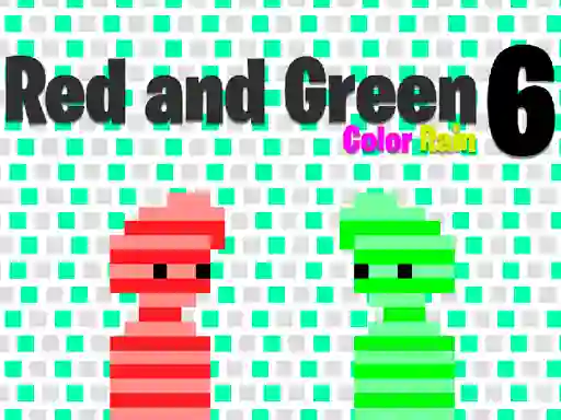 Red and Green 6 Color Rain – kostenloses Online-Spiel