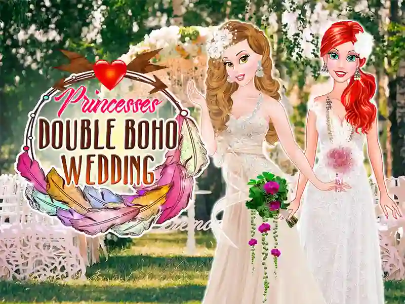 Princesses Double Boho Wedding – kostenloses Online-Spiel