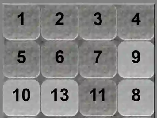 Classic Sliding Numbers – kostenloses Online-Spiel