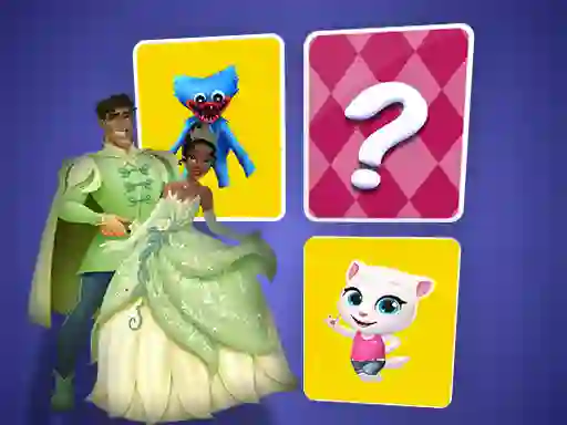 The Princess and the Frog Memory Card Match – kostenloses Online-Spiel