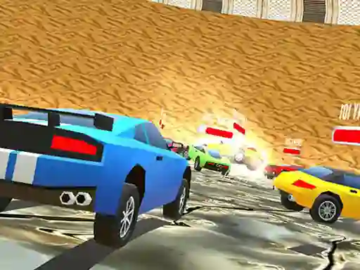 Low Poly Smash Cars – kostenloses Online-Spiel