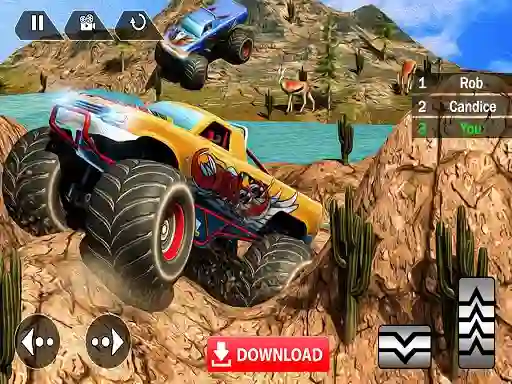 Racing Monster Truck – kostenloses Online-Spiel