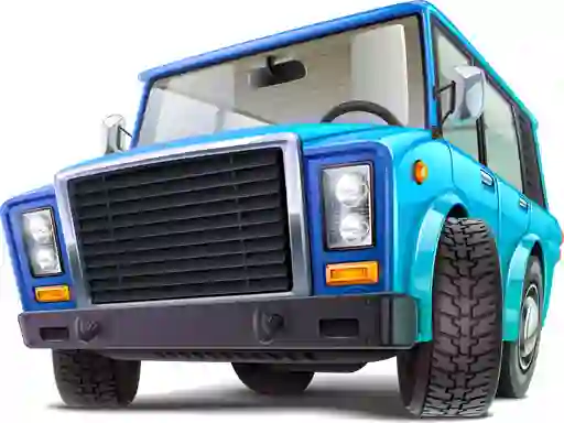 Cartoon Trucks Puzzle – kostenloses Online-Spiel