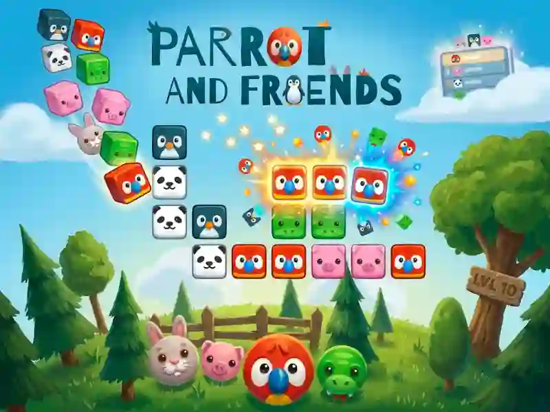 Parrot and Friends – kostenloses Online-Spiel