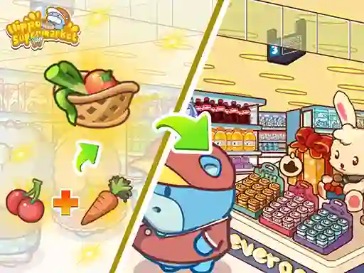 Hippo Supermarket – kostenloses Online-Spiel