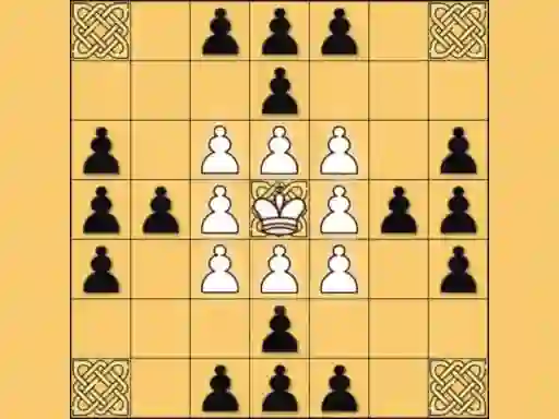 Tafl: viking chess – kostenloses Online-Spiel