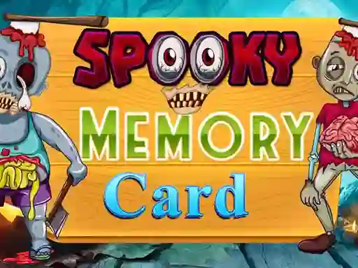 Spooky Memory Card – kostenloses Online-Spiel