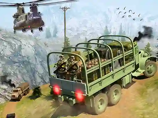 Army Cargo Transport Driving – kostenloses Online-Spiel