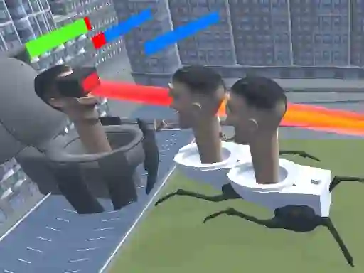 Merge Toilet Skib Fight – kostenloses Online-Spiel