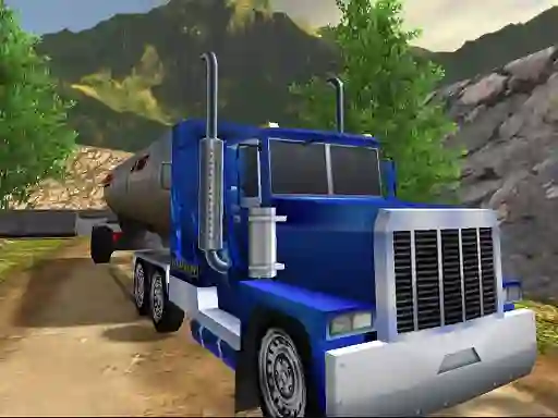 Oil Tank Truck Driving Sim – kostenloses Online-Spiel