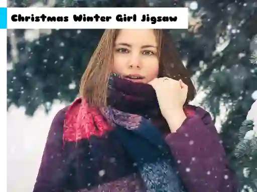Christmas Winter Girl Jigsaw – kostenloses Online-Spiel