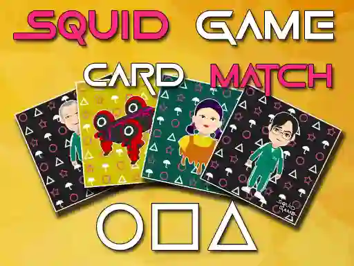 Squid Game Memory Card Match – kostenloses Online-Spiel