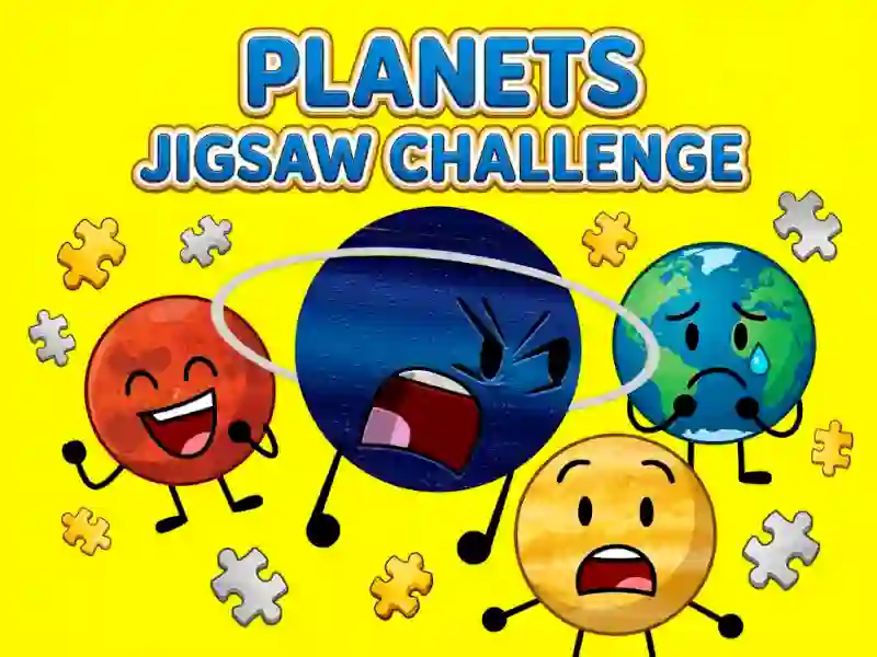 Planets Jigsaw Challenge – kostenloses Online-Spiel