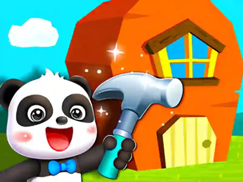 Baby Panda House Design – kostenloses Online-Spiel