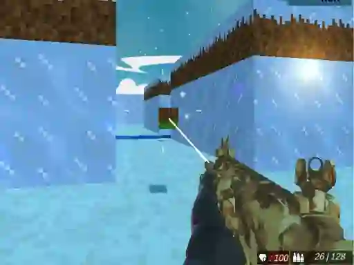 Blocky Swat Shooting Iceworld Multiplayer – kostenloses Online-Spiel