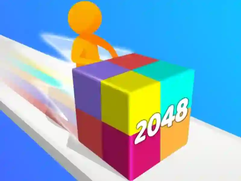 Geometry Stack 2048 Run – kostenloses Online-Spiel