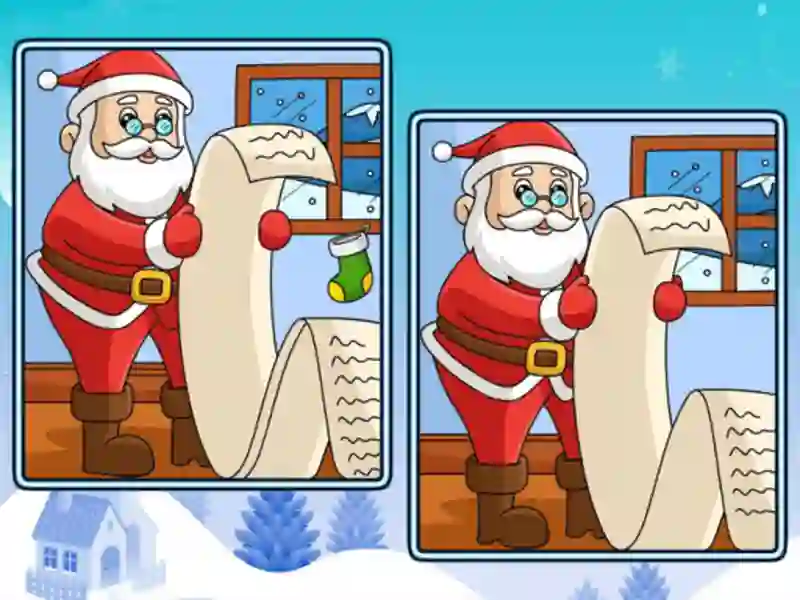 Christmas Spot the Difference – kostenloses Online-Spiel