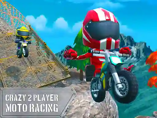 Crazy 2 Player Moto Racing – kostenloses Online-Spiel
