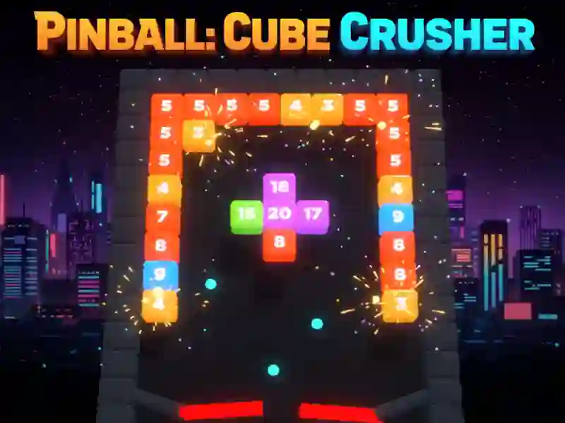 Pinball: Cube Crusher – kostenloses Online-Spiel