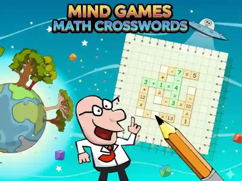 Mind Games Math Crosswords – kostenloses Online-Spiel