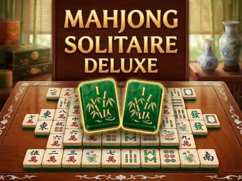 Mahjong Solitaire Deluxe – kostenloses Online-Spiel