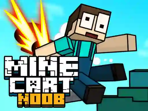 Mine Cart Noob – kostenloses Online-Spiel