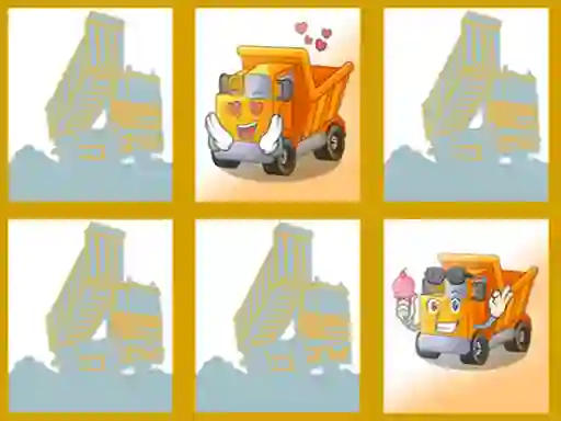 Dump trucks memory – kostenloses Online-Spiel