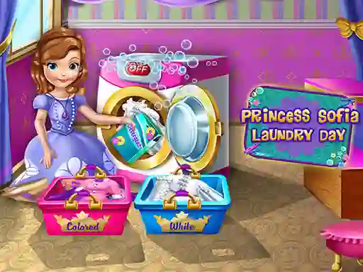Young Princess Laundry Day – kostenloses Online-Spiel