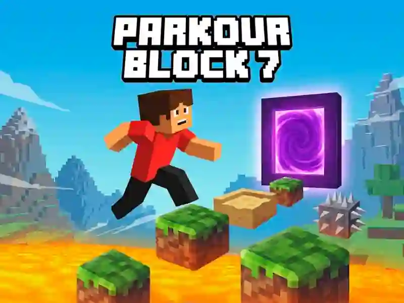 Parkour Block 7 – kostenloses Online-Spiel
