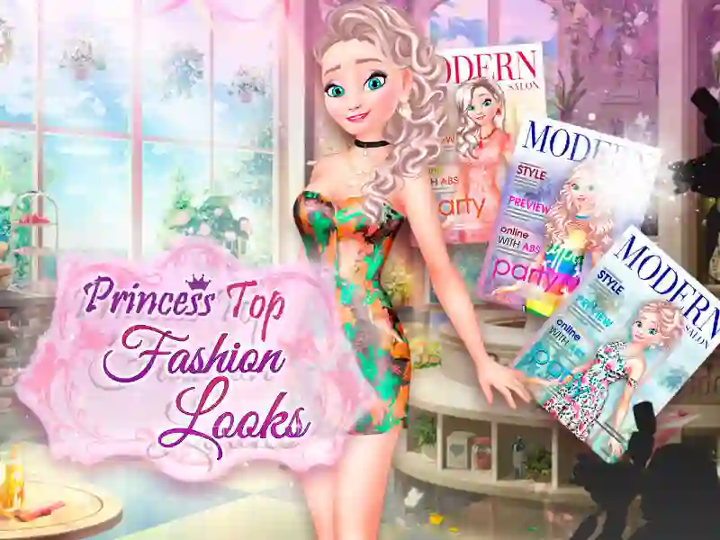 Princess Top Fashion Looks – kostenloses Online-Spiel