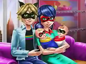 Dotted Girl Family Day – kostenloses Online-Spiel