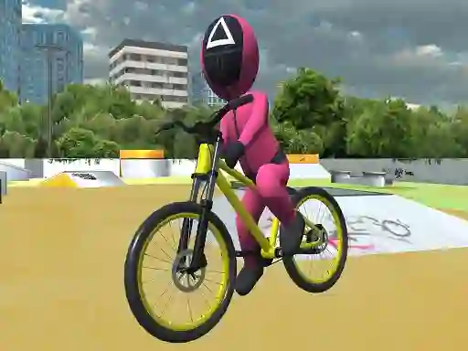 Squid Gamer BMX Freestyle – kostenloses Online-Spiel